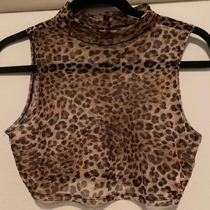 Mesh crop top!